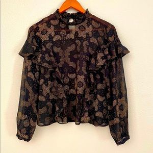 Retro -style top from Lucky Brand